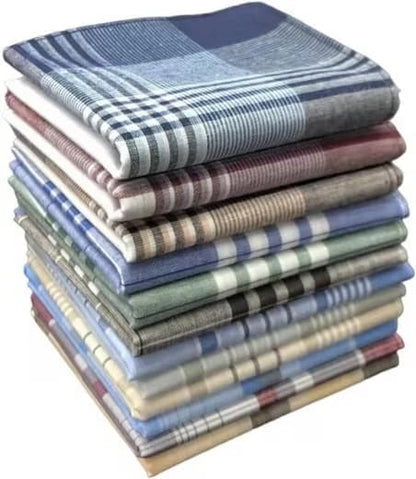 12-Piece Men's Cotton Napkin Set, 40x40 cm V1188-MS-325-0478