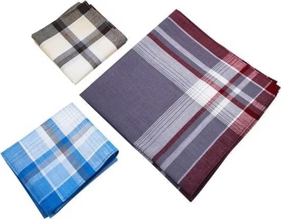 12-Piece Men's Cotton Napkin Set, 40x40 cm V1188-MS-325-0478
