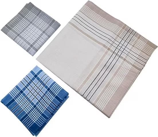 12-Piece Men's Cotton Napkin Set, 40x40 cm V1188-MS-325-0478