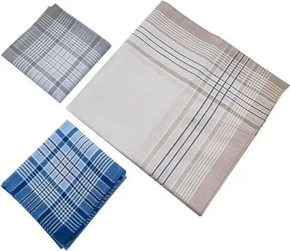 12-Piece Men's Cotton Napkin Set, 40x40 cm V1188-MS-325-0478