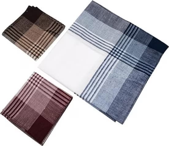 12-Piece Men's Cotton Napkin Set, 40x40 cm V1188-MS-325-0478