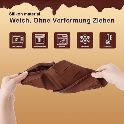 3-in-1 Chocolate Mold, Silicone BPA-Free, for Dubai V1188-MS-325-0496
