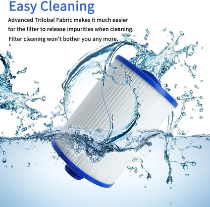 2-Pack CH-940 Spa Filter Replacement, Compatible with Multiple Hot Tub/Spa Models, 1 1/2\ V1188-MS-325-0500
