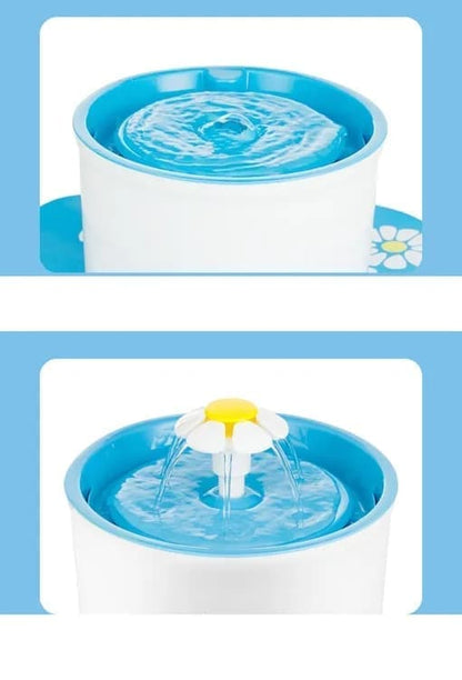 1.6L Round Pet Water Fountain for Cats and Dogs, Orange V1188-MS-325-0502