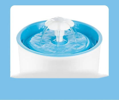 1.6L Round Pet Water Fountain for Cats and Dogs, Orange V1188-MS-325-0502