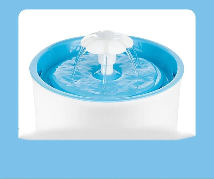 1.6L Round Pet Water Fountain for Cats and Dogs, Green V1188-MS-325-0503