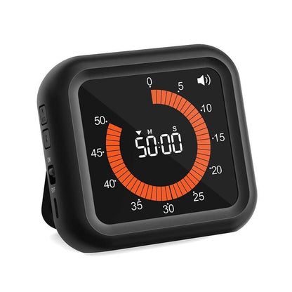 Rechargeable Visual Timer with Magnet and Stand, Adjustable Volume, 11 Hours 59 Minutes V1188-MS-325-0509