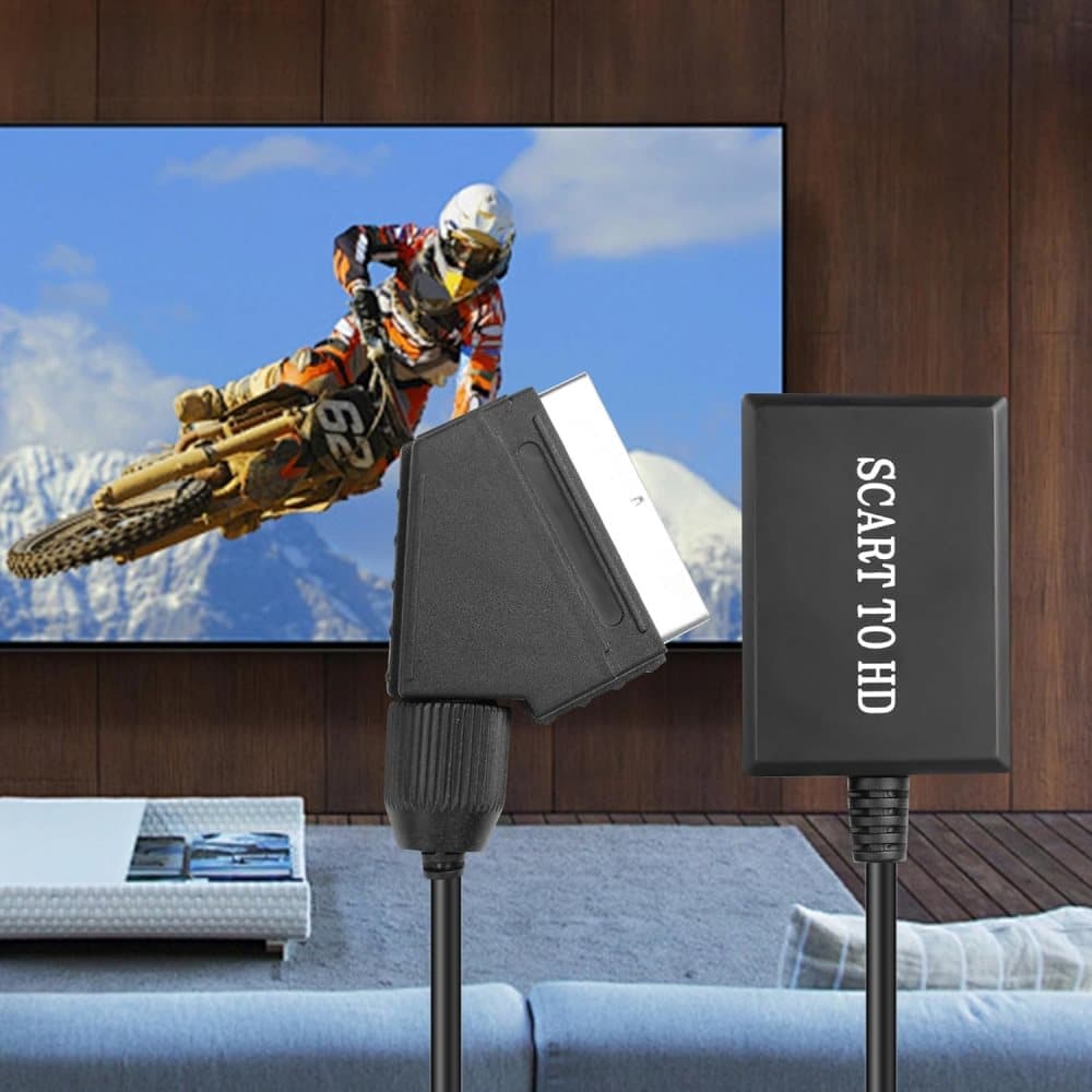 SCART to HDMI Converter 1080p with Audio and Video Support V1188-MS-325-0510