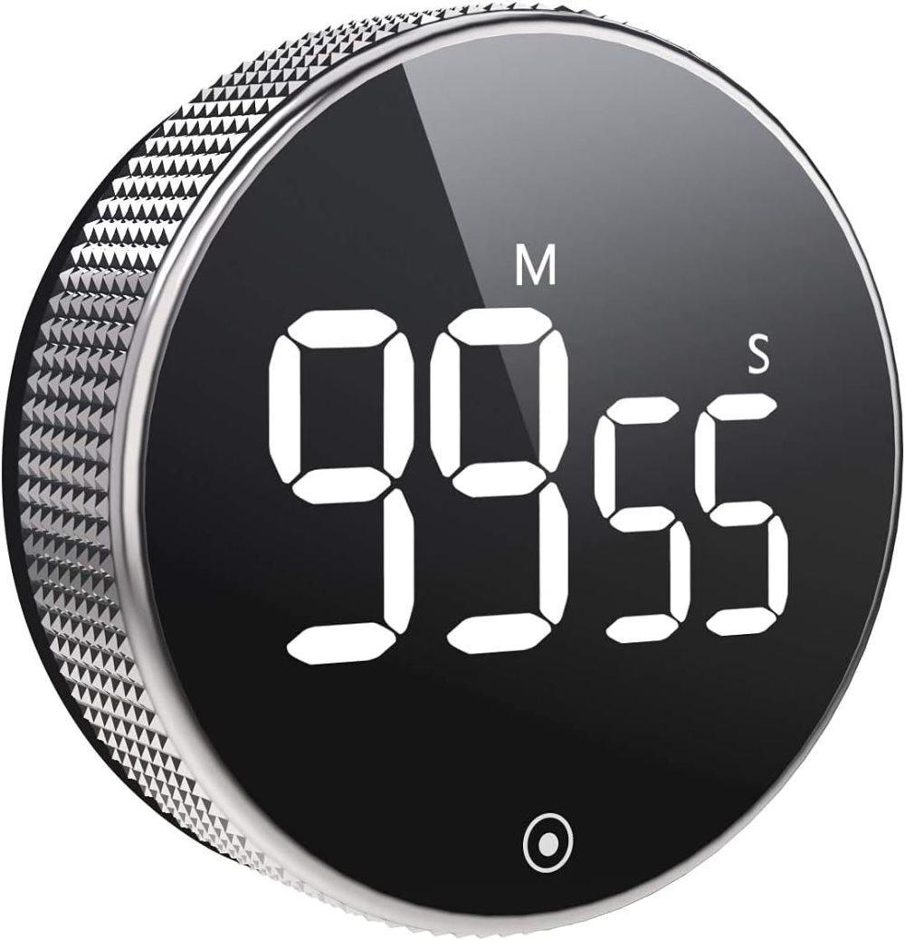 Digital Timer with Magnet and LED Display, Compatible with Kitchen Appliances V1188-MS-325-0526