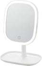 LED Makeup Mirror Rechargeable with Touch Control 3 Colors Dimmable 360 Adjustable, White V1188-MS-325-0527