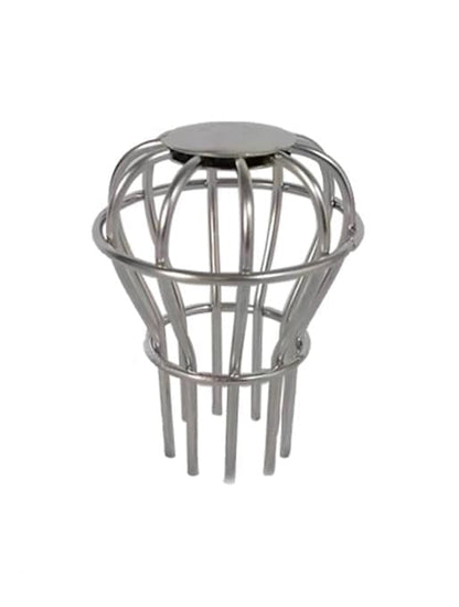 Leaf Stopper for Gutter, Ball-Shaped Drain Strainer for Roof with Large Flow Design, 68 x 92mm V1188-MS-325-0529