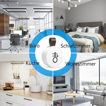 Wireless Bluetooth Thermometer Hygrometer with App Data Storage and Display V1188-MS-325-0539
