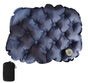 Inflatable Seat Cushion Stool, Waterproof Lightweight Portable for Outdoors and Offices, Dark Blue V1188-MS-325-0549