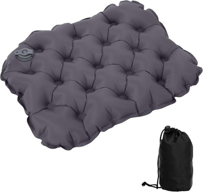 Inflatable Seat Cushion Stool, Waterproof Lightweight Portable for Outdoors and Offices, Dark Gray V1188-MS-325-0550