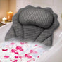 6-Pack Ergonomic Bathtub Pillow with 6 Strong Suction Cups, Support for Head Neck Shoulders & Back, 4D V1188-MS-325-0554
