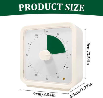 60 Minute Visual Timer for Kids Learning Classrooms and Meetings, Adjustable Volume with Magnet, Purple V1188-MS-325-0561