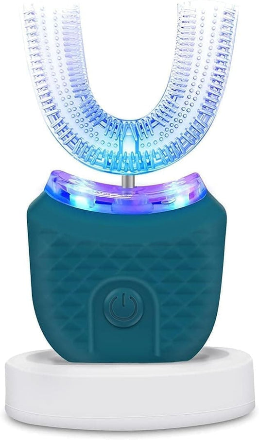 U-Shaped Electric Toothbrush with 3 Cleaning Modes, IPX7 Waterproof, Automatic Ultrasonic Tooth Cleaner, V1188-MS-325-0577