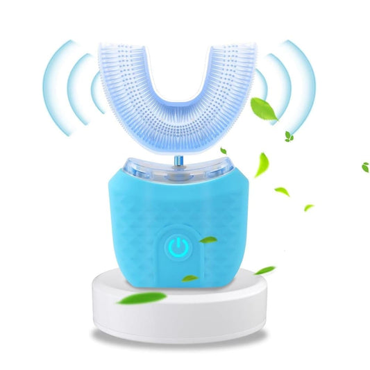 360 degrees U-Shaped Electric Toothbrush with 3 Cleaning Modes, IPX7 Waterproof, Automatic Ultrasonic Tooth V1188-MS-325-0578