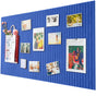 30x30cm Self-adhesive Cork Bulletin Board for Photos and Messages, Dark Blue, for Home and Office V1188-MS-325-0582