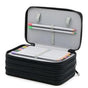 72 Holes Pen Case with Compartments, Large Capacity Organizer, Lightweight Durable, Compatible with School V1188-MS-325-0604