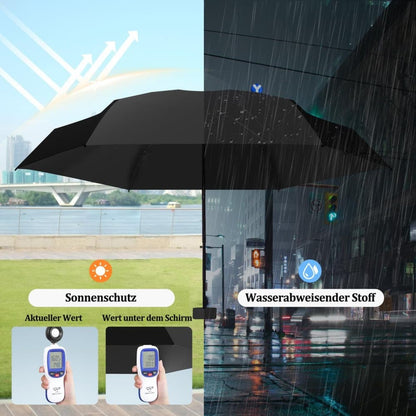 UV Protective Folding Umbrella Green, Lightweight Waterproof Wind-Resistant for Travel Beach Everyday Use V1188-MS-325-0631