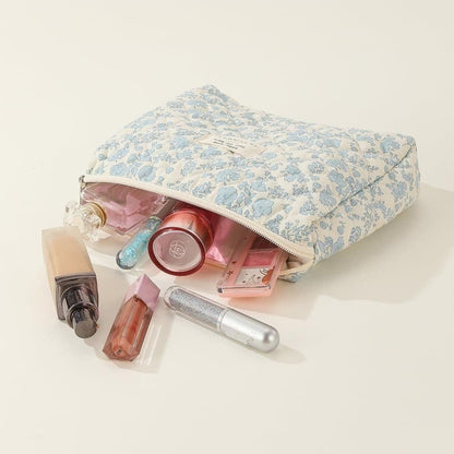 Floral Makeup Bag 3-Piece Set, Travel Toiletry Organizer, 20 x 10 cm V1188-MS-325-0648