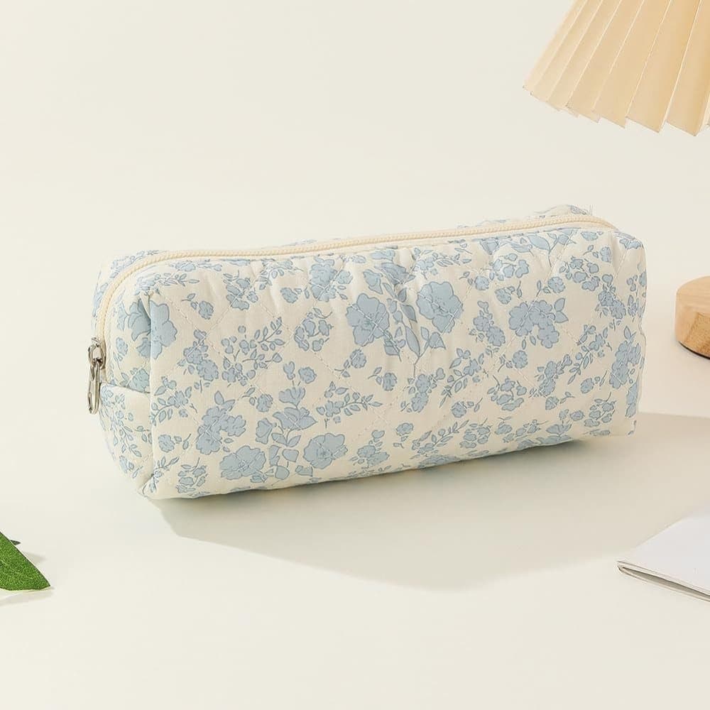 Floral Makeup Bag 3-Piece Set, Travel Toiletry Organizer, 20 x 10 cm V1188-MS-325-0648