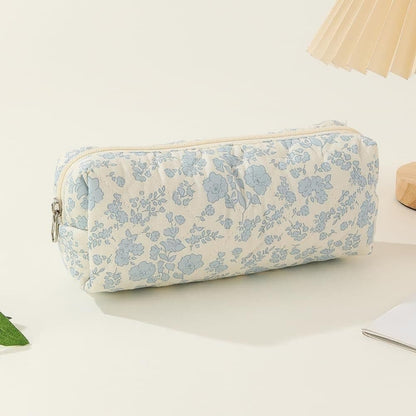 Floral Makeup Bag 3-Piece Set, Travel Toiletry Organizer, 20 x 10 cm V1188-MS-325-0648