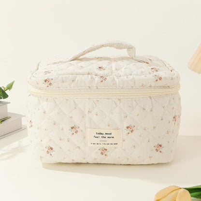 3-Piece Floral Makeup Bag Set, 20 x 15 cm, Travel Toiletry Bag V1188-MS-325-0650