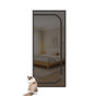 Reinforced cat door protection with durable breathable insect-repellent mesh scratch-resistant and pet-safe, V1188-MS-325-0663