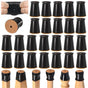 32pcs Furniture Leg Protectors with Felt, 32mm, Black V1188-MS-325-0675