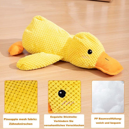 1 Calming Dog Toy Plush Duck with Squeak for Small Dogs, S V1188-MS-325-0682