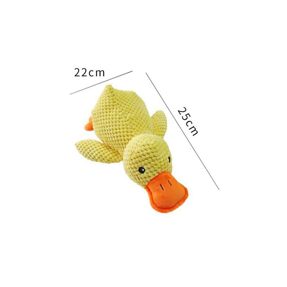 1 Calming Dog Toy Plush Duck with Squeak for Small Dogs, S V1188-MS-325-0682