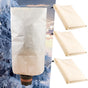 3-Pack Winter Plant Protection Frost Cover with Drawstring, Reusable Durable for Outdoor Plants Fruit Trees V1188-MS-325-0707