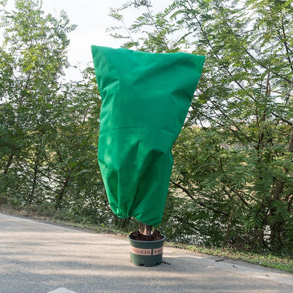 3-Pack Reusable Winter Plant Protection Covers with Drawstring for Outdoor Plants Fruit Trees Potted Plants, V1188-MS-325-0711