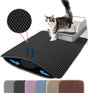 Double EVA Cat Litter Mat for Scattered Sand Control, Black, 45x60cm V1188-MS-325-0724