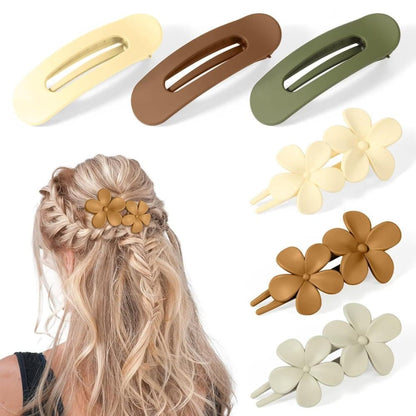 6-Pack Large Hair Clips, Anti-Slip Strong Grip for Daily Use, 11 cm V1188-MS-325-0728