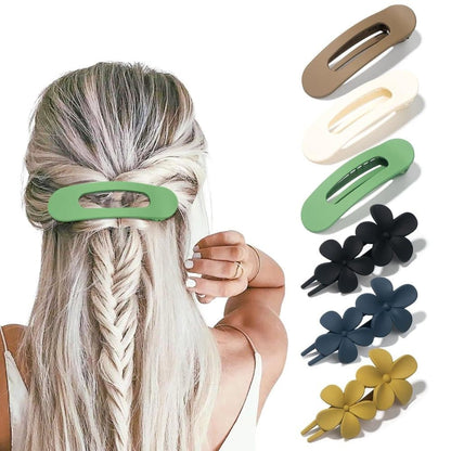 6-Pack Large Hair Clips, 11 cm, Anti-Slip Strong Grip for Daily Use V1188-MS-325-0730