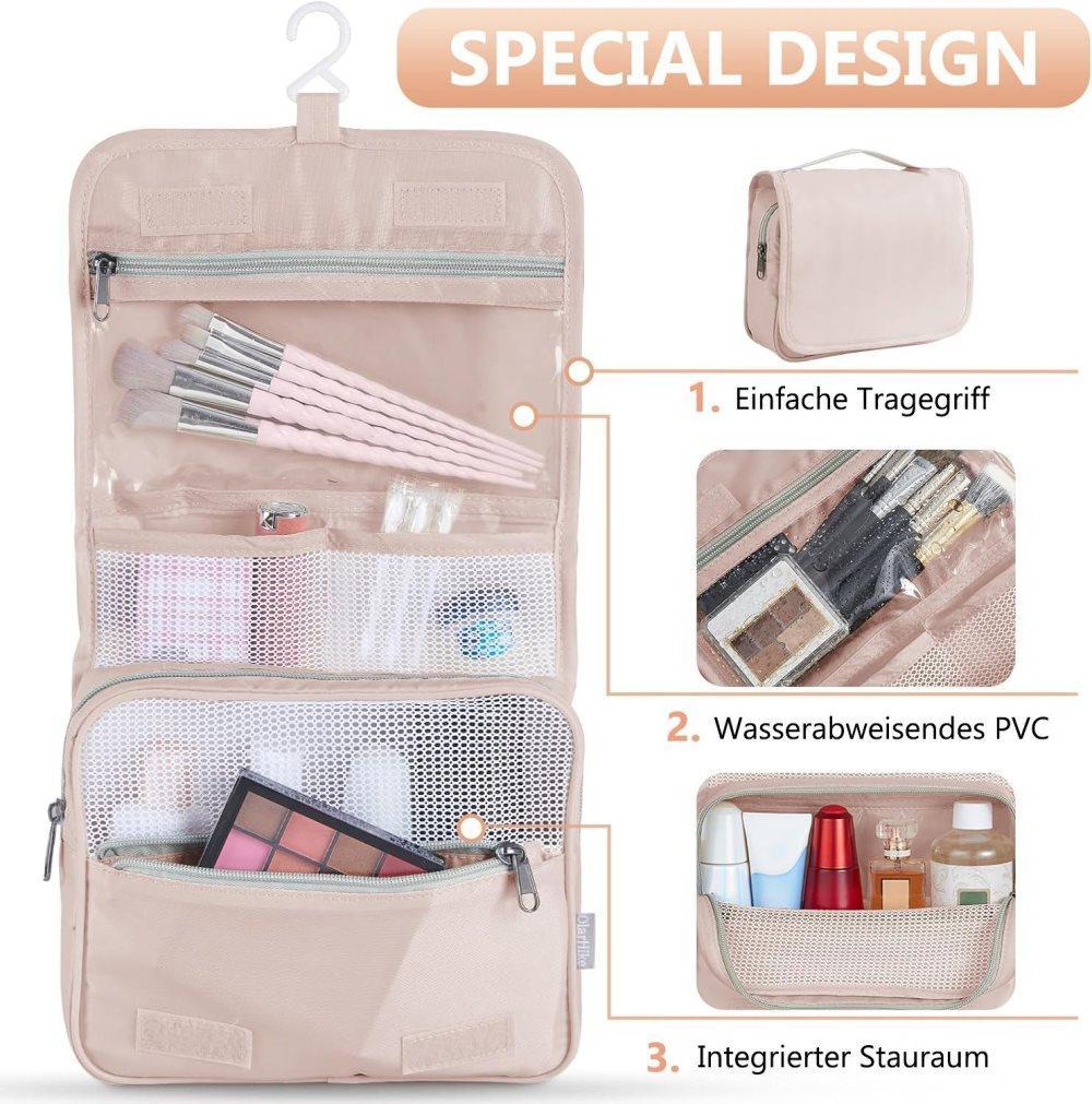 8-Piece Beige Suitcase Organizer Set with Durable Packing Cubes and Clothing Shoe Bags V1188-MS-325-0742