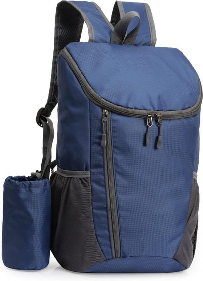 20L Lightweight Waterproof Hiking Backpack for Outdoor Use, Dark Blue V1188-MS-325-0749