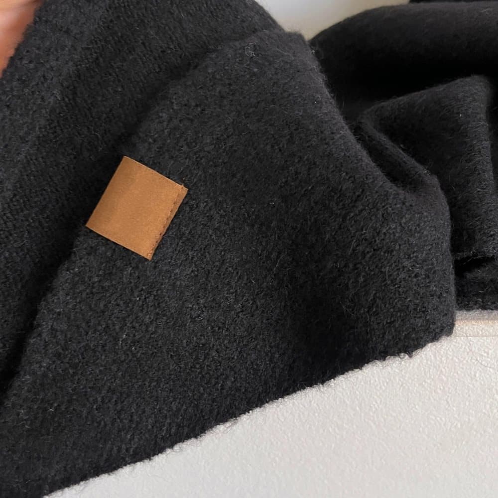 Women's Faux Cashmere Shawl Scarf Warm Extra-Long Triangular Wrap, 180 x 70 cm, Light Brown V1188-MS-325-0752