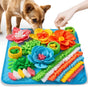 Interactive Slow Feeding Mat for Dogs, Portable Snuff Mat for Foraging Training, Blue V1188-MS-325-0760