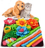 Interactive Slow Feeding Snuff Mat for Dogs, Portable Foraging Training Mat, Brown V1188-MS-325-0761