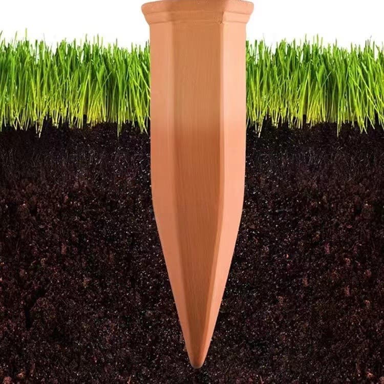 8pcs Clay Cones Watering Cones Plant Water Dispenser, 8cm V1188-MS-325-0769