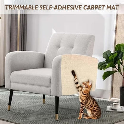 Self-adhesive cat scratching board wall and sofa protector DIY corner mat for cats, 40cm x 200cm, compatible V1188-MS-325-0775