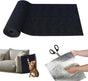 1 Pack Self-Adhesive Cat Scratching Board Wall Protector for Cats, DIY Corner Mat, 40cm x 200cm, Black V1188-MS-325-0780