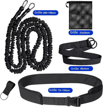 Adjustable Swim Training Belt for Adults and Children, 8-25 Feet, Compatible with Pools V1188-MS-325-0789