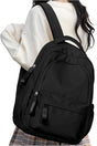 14-inch Waterproof Lightweight Laptop Backpack for School and University, Black V1188-MS-325-0794