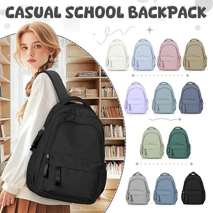 14-inch Waterproof Lightweight Laptop Backpack for School and University, Light Blue V1188-MS-325-0795