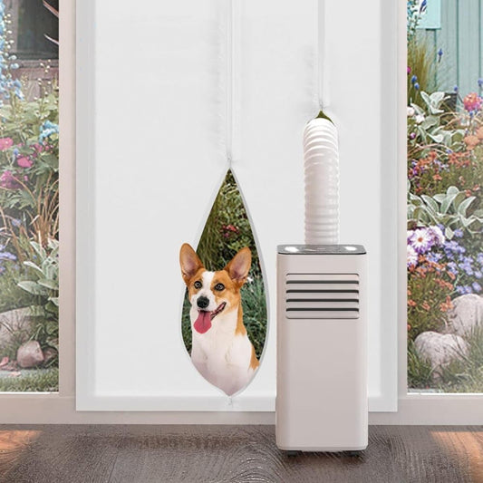 Energy-saving waterproof air conditioning door seal with zipper, easy to handle protective balcony door seal V1188-MS-325-0808